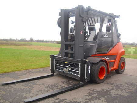 Chariots élévateurs GPL 2014  Linde H80T-02-X396 TRIPLEX-ZVG-KAB-HZG- NUR 7687 STD. (9)