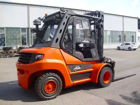 Dieselstapler 2017  Linde H80D-03-X393 EVO TRIPLEXMAST - ZVG/SS - UVV NEU (8)