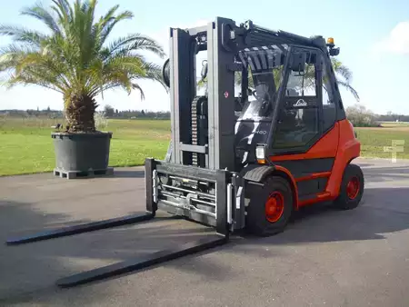 Dieselový VZV 2009  Linde H60D-X396 TRIPLEX - ZVG/SS - KABINE/HZG -UVV NEU (5)
