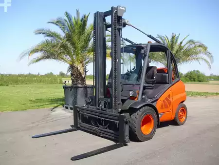 LPG Forklifts 2012  Linde H50T-02-X394 EVO -TELEMAST - ZVG/SS - UVV NEU (1)
