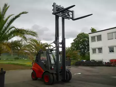 LPG Forklifts 2012  Linde H50T-01-X394 - TELE -ZVG/SS - KABINE/HZG  - UVV (7)