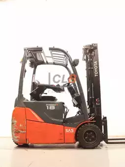 3-wiel elektrische heftrucks 2015  Toyota 8 FBEK 18 (4)