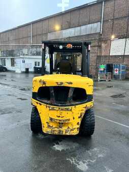 Diesel gaffeltruck 2011  Yale GDP50VX - containerfähig (3)