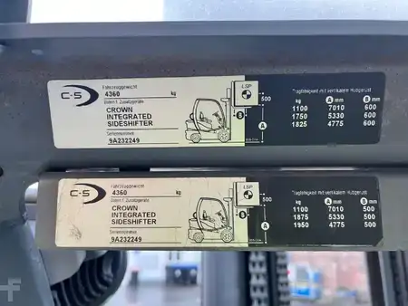 LPG Forklifts 2016  Crown C5SE 1050-2.5 (2)