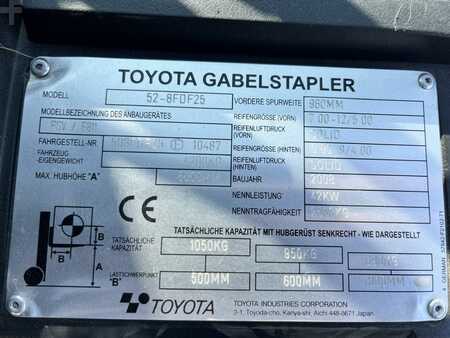 Dieselstapler 2008  Toyota 52-8FDF25 (4)