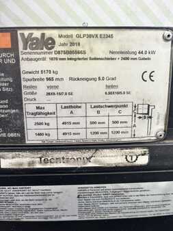 Gázüzemű targoncák 2018  Yale GLP30VX Value (3)