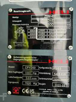Treibgasstapler 2025  Heli CPYD50-KUG3 - Neugerät (6)