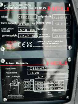 Dieselstapler 2025  Heli CPCD25 (4)