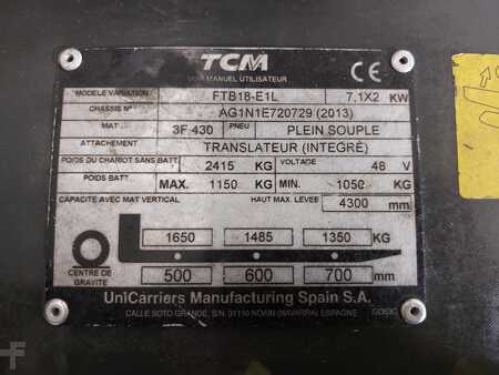 4-wiel elektrische heftrucks 2013  TCM FTB18-E1L (12)