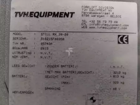 Eléctrica de 4 ruedas 2015  Still RX 20-20 (8)