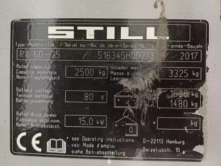 Elektro 4 Rad 2017  Still RX 60-25 (10)