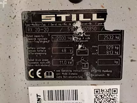 Elektromos 4 kerekű 2017  Still RX 20-20 (8)