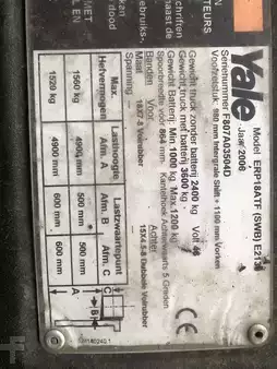 Sähkö - 4 pyör 2006  Yale ERP18ATF (3)