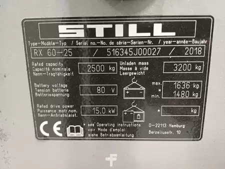 Chariots électriques à 4 roues 2018  Still RX 60-25 (10)