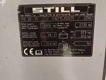 El truck - 4 hjulet 2018  Still RX 20-20 (7)