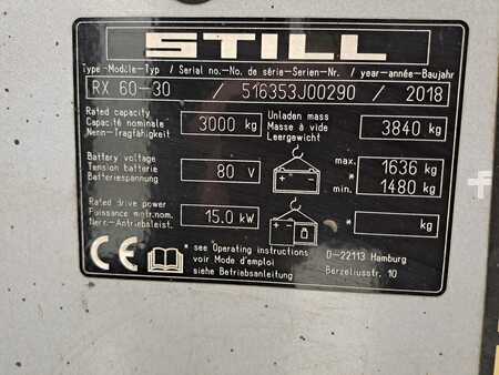 Elektro čtyřkolový VZV 2018  Still RX 60-30 (7)