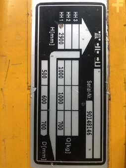 Magasemelésű béka 2005  Jungheinrich EJC 110 (6)