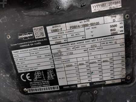 Dieselstapler 2019  Doosan D55C-7 (15)
