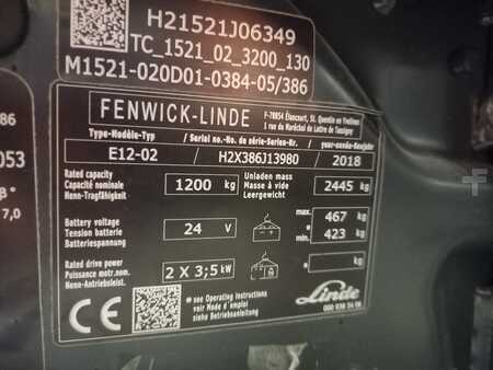Elektro čtyřkolový VZV 2018  Linde E12-02 (10)