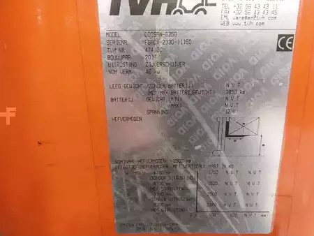 Empilhador a gás 2017  Doosan G25G (8)