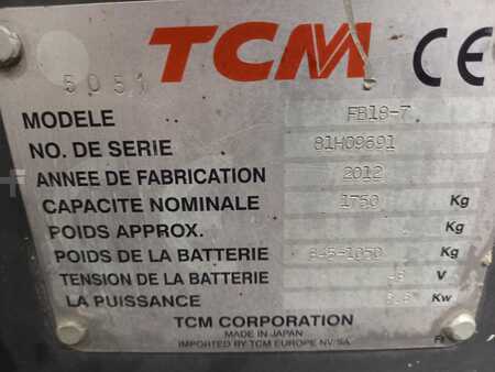 Carrelli elettrici 4 ruote 2012  TCM FB18-7 (9)