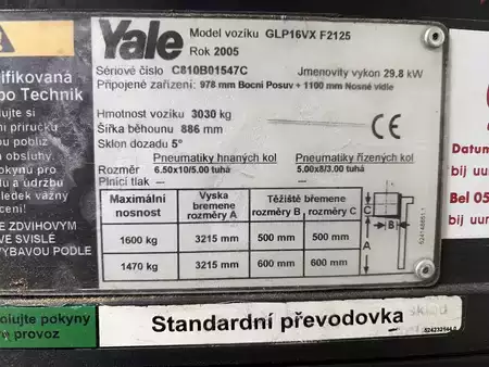 Gas truck 2005  Yale GLP16VX (8)