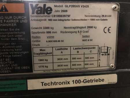 Empilhador a gás 2008  Yale GLP20SVX (7)