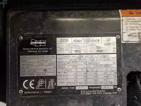 LPG Forklifts 2017  Doosan G30G PLUS (3)