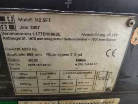 LPG Forklifts 2007  Hyster H2.5FT (9)