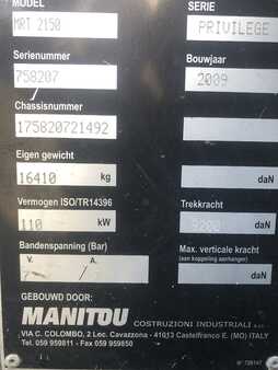Egyéb 2009  Manitou MRT2150 PRIVILEGE + ST4 (17)