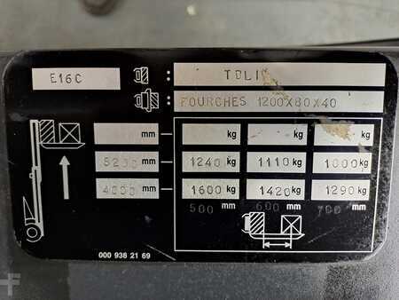 Carrelli elettrici 4 ruote 2005  Linde E16C (10)