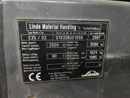 Elektro 4 Rad 2007  Linde E25-02 (9)