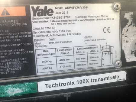 Diesel truck 2016  Yale GDP45VX6 (8)