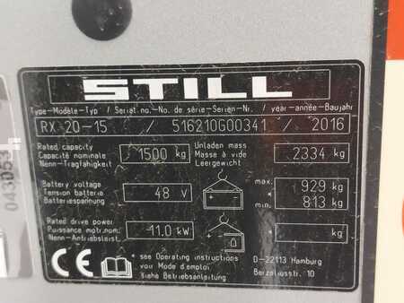 Elektro čtyřkolový VZV 2016  Still RX 20-15 (12)