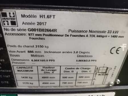 LPG VZV 2017  Hyster H1.6FT (10)