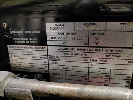 Dieselstapler 2008  Doosan D55C-5 (10)