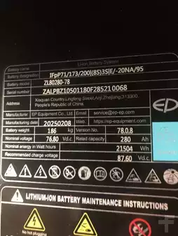 Elektromos 4 kerekű 2025  EP Equipment EFL353 (5)