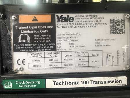Chariots élévateurs GPL 2014  Yale GLP30VX (7)