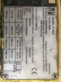 Gas gaffeltruck 2005  Hyster S7.00XL (6)