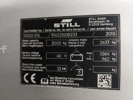 Sähkö - 4 pyör 2018  Still RX 20-20 (6)