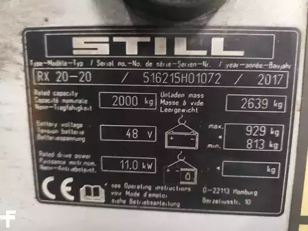 El truck - 4 hjulet 2017  Still RX 20-20 (5)