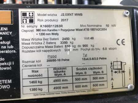 Elektro 4 Rad 2017  Hyster J2.0XNT (8)