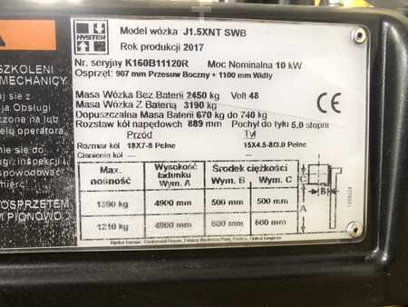 Elektryczne 4-kołowe 2017  Hyster J1.5XNT (8)