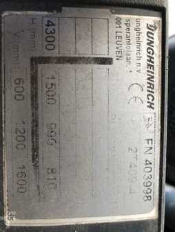 Elektro čtyřkolový VZV 2010  Jungheinrich EFG 425 (6)