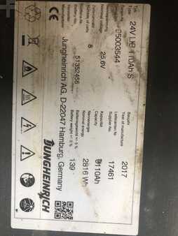 Apilador eléctrico 2017  Jungheinrich EJC 110 (11)