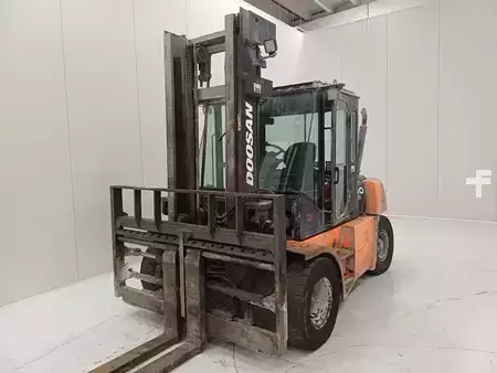 Diesel gaffeltruck 2008  Doosan D70S-5 (2)