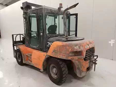 Diesel gaffeltruck 2008  Doosan D70S-5 (4)