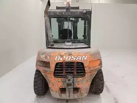 Diesel gaffeltruck 2008  Doosan D70S-5 (7)