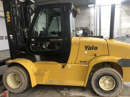 Diesel gaffeltruck 2018  Yale GDP80VX9 (2)