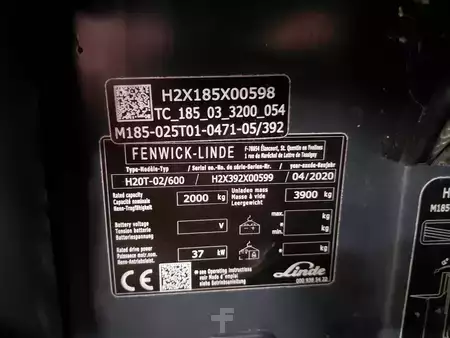 Chariots élévateurs GPL 2020  Linde H20T-02/600 (15)